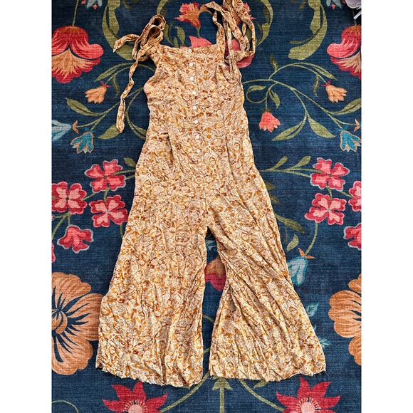 Free People Sugar Sands Jumpsuit Size Small - Picture 5 of 10